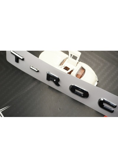 Vw Volkswagen T-Roc Bagaj Krom Abs 3M 3D Yazı Logo Amblem (511537140)