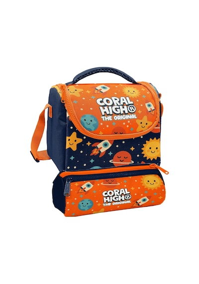 Coral High Beslenme Çantası Ve Üç Gözlü Kalemlik Seti - Lacivert Turuncu Uzay Baskılı Erkek Çocuk 37160 Turuncu - Lacivert Coral High Beslenme Çantası Ve Üç Gözlü Kalemlik Seti - Lacivert Turuncu Uzay Baskılı Erkek Çocuk 37160 Turuncu - Lacivert