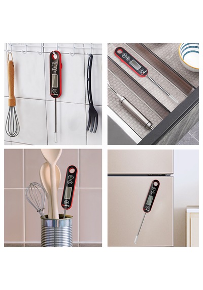 Thermopro Ic6030 Su Hızlı Sonuçlu Lcd Daldırma Saplama Gıda Termometresi