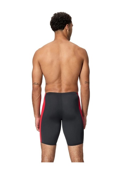 Speedo Solid Splice Jammer Erkek Yüzücü Mayosu Siyah