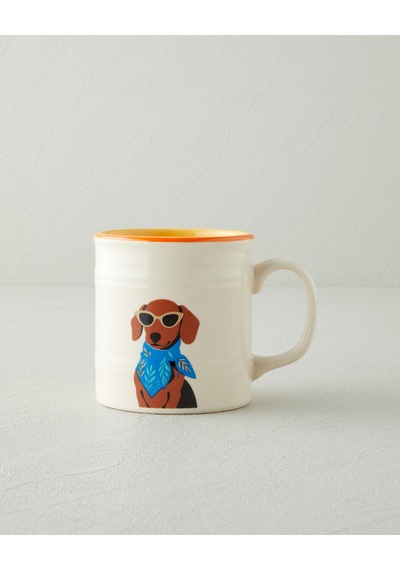 English Home Sunny Dog Seramik Kupa 345 Ml Renkli