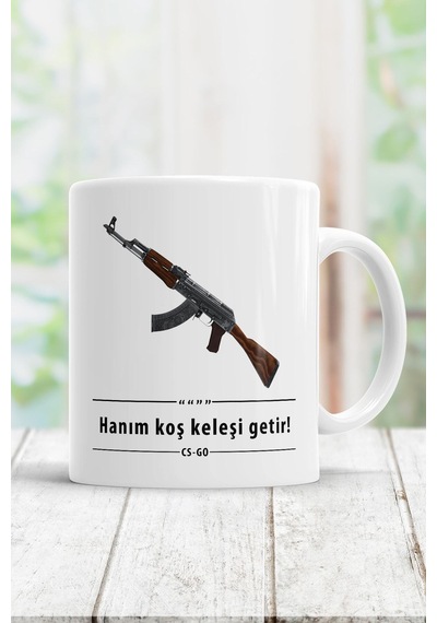 Cs Go Kupa Bardak Beyaz