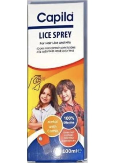 Capila Bit Spreyi 100 ML + Metal Tarak
