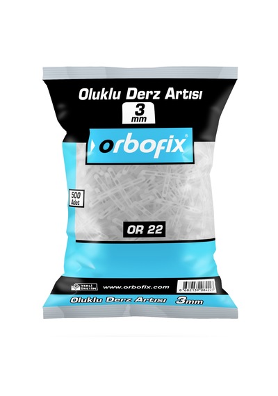 Derz Artısı Oluklu 3mm 500 Adet