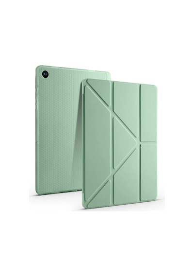 Galaxy Tab Uyumlu A9 Kılıf Zore Tri Folding Kalem Bölmeli Standlı Kılıf