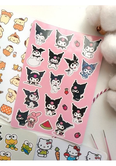 Sanrio Hello Kitty 88 Adet Etiket Sticker Set
