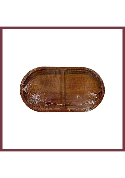 Storeşahin Akasya Oval Bölmeli Sunumluk Shn0720