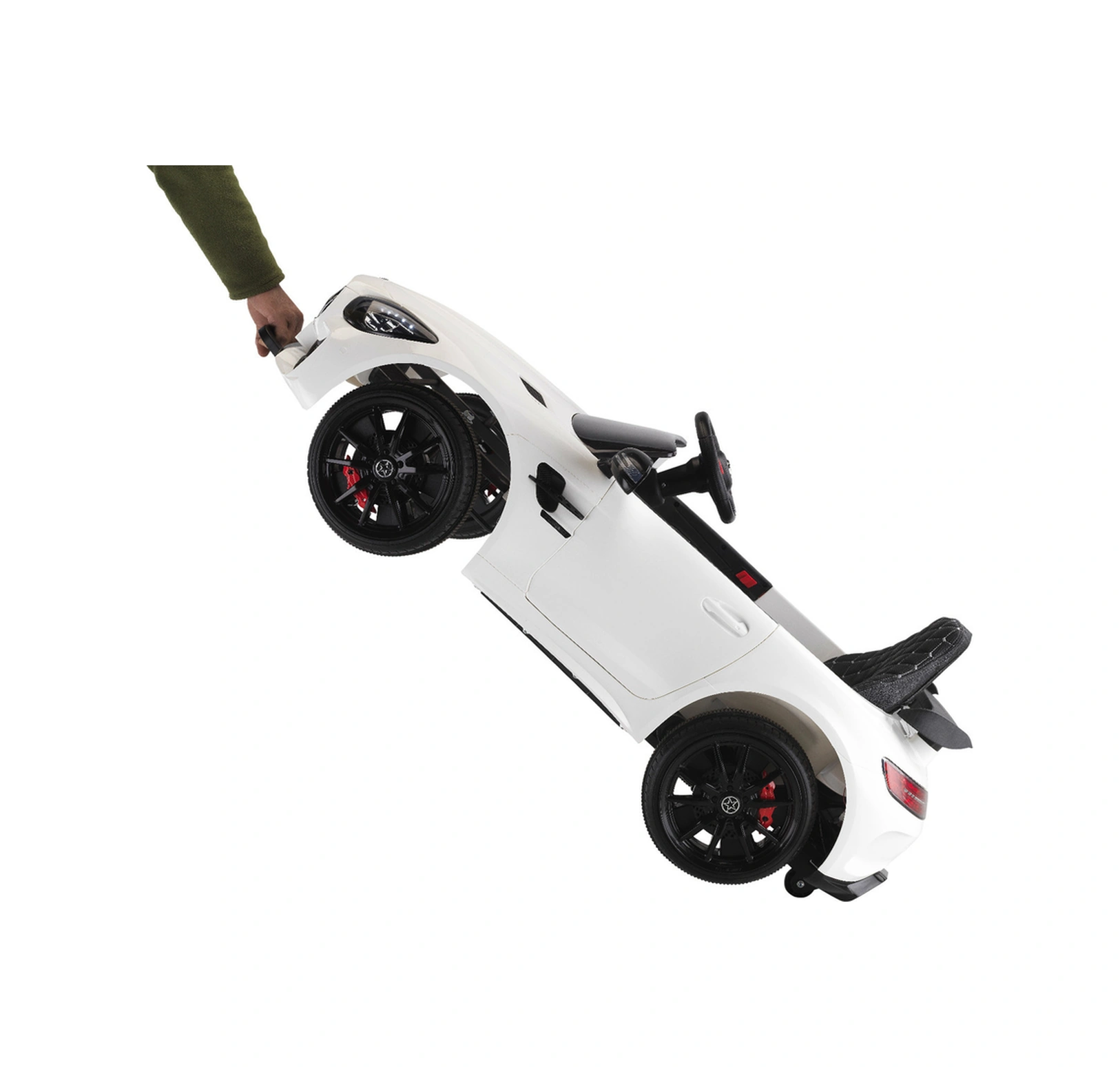 444 Gtr Sport 12 Volt Akülü Araba Spor Akülü Araçlar Beyaz