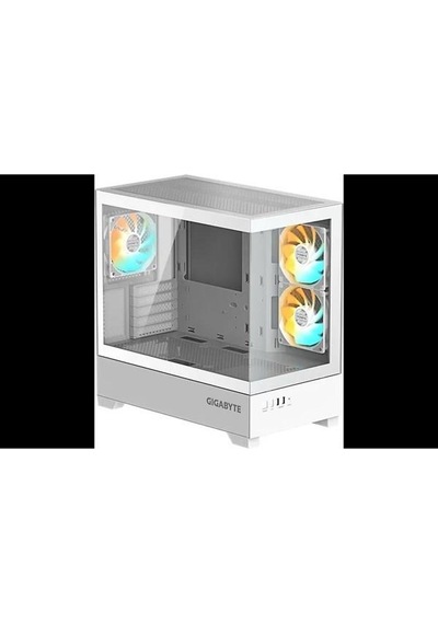 Gıgabyte Gb-c201pı Panoramık Gamıng Mıd-tower Pc Kasası Beyaz 360mm Sıvı Soğutucu Desteği