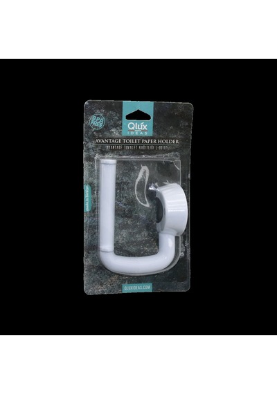 Beyaz Plastik Tuvalet Kağıtlığı Yapışkanlı & Vidalı - Çok Renkli