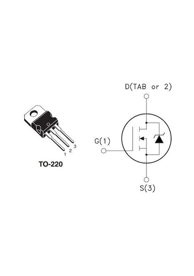Stp75Nf75 - 75V 75A Mosfet - To220