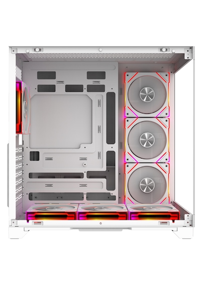 Grand Premium 7x Argb Fan Kumandalı Bilgisayar Kasası Beyaz Gamer