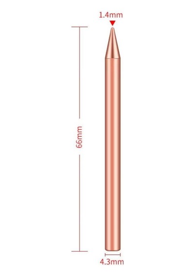 40W B Tip Havya Ucu - Bakır