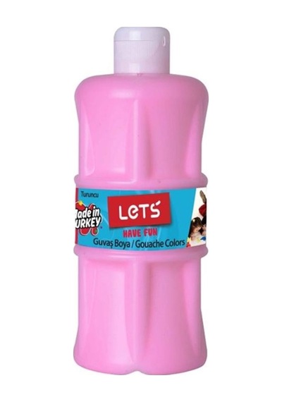 Lets Guaj Boya 500 Ml Plastik Pembe L-5104 Çok Renkli
