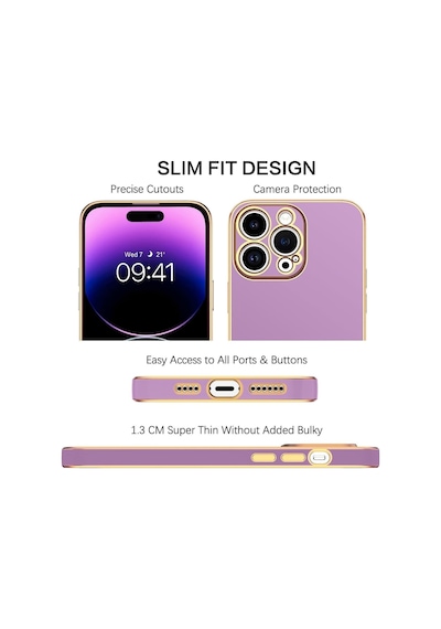 Teknomoda Samsung Uyumlu Galaxy A12 Kılıf Kenarları Gold Kamera Korumalı Renkli Pastel Silikon