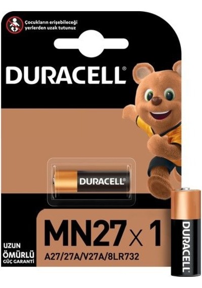 DURACELL MN27 PİL TEKLİ KART