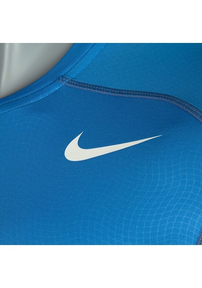 Nike Pro Hypercool Fitted Mavi - Nike Mavi Tişört Body