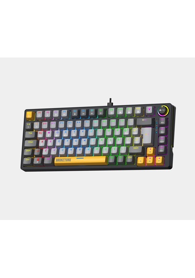 Bronzturq Mk1114 Rgb Kablosuz Üç Modlu Usb + 2.4 Ghz + Bluetooth Mekanik Klavye