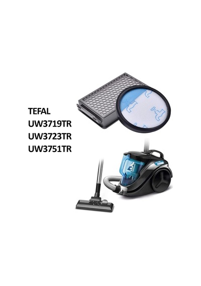 Tefal TW3719TR Compact Power Cyclonic Filtre Seti