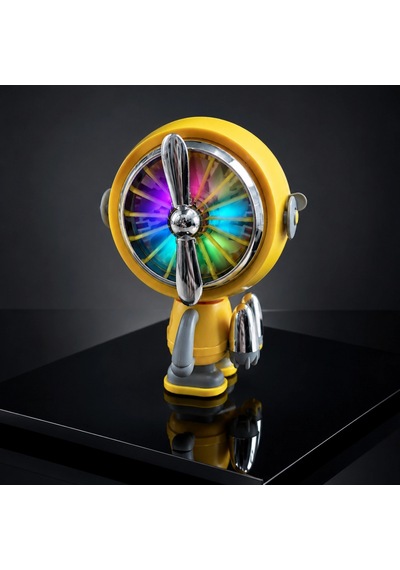 Manyetik Rgb Led Telefon Soğutucu Fan