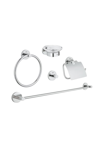 Grohe Essentials 5'İ Bir Arada Banyo Aksesuar Seti 40344001 Gri