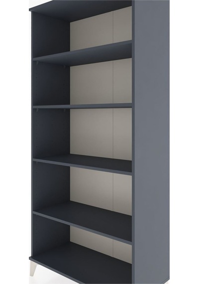 Hyperion Dolap 5 Raflı 88x44x195 Antrasit-antrasit Antrasit