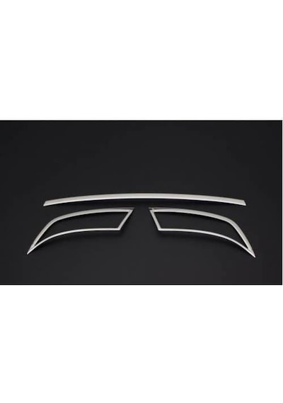 Skoda Octavia A7 Krom Difüzör Set 3 Parça 2013-2017