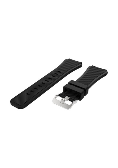 Samsung Uyumlu Gear S3 Kordon Frontier & Classic Silikon Kayış