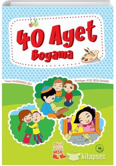 40 Ayet Boyama - Nesil Yayınları