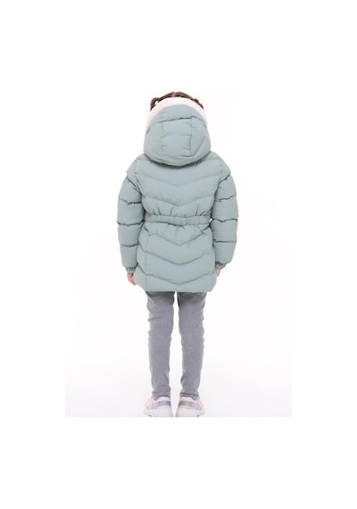 Benitto Kids Kız Bebek Çocuk Mont 51285-yeşil Yeşil