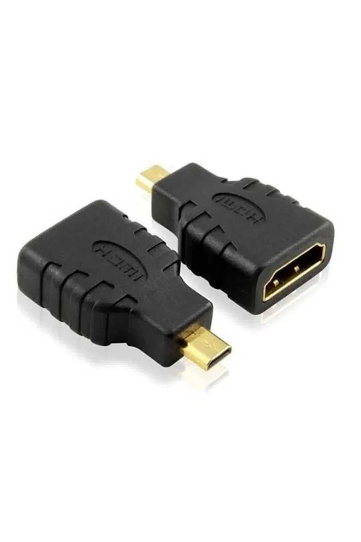 Micro Mikro Hdmi To Hdmi Çevirici Aparat - Hdmi Dişi Micro Hdmi Erkek Adaptör Dönüştürücü 1 Adet