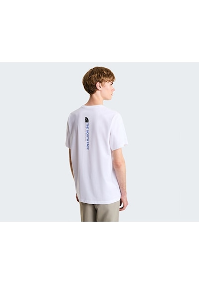 The North Face M Vertical Regular Erkek Outdoor Tişörtü Nf0a8gv1fn41 Beyaz