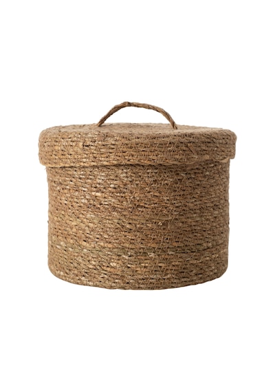 Mudo Home Sımon Kapaklı Düzenleyici Naturel 22x22x17 Kahverengi