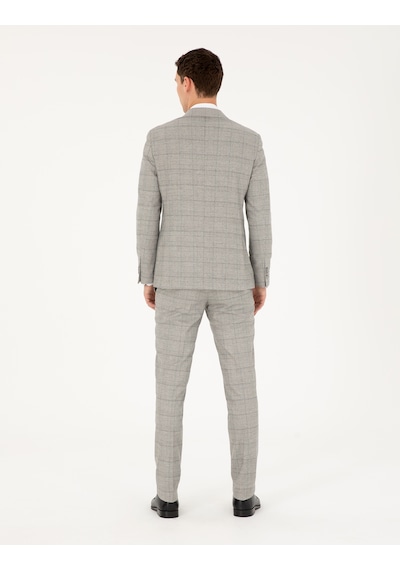 Pierre Cardin Erkek Gri Takım Elbise 50294091-vr024