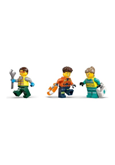 60505 Lego City Uçak, Servis Kamyonu Ve Hoverkraft 990 Parça +7 Yaş