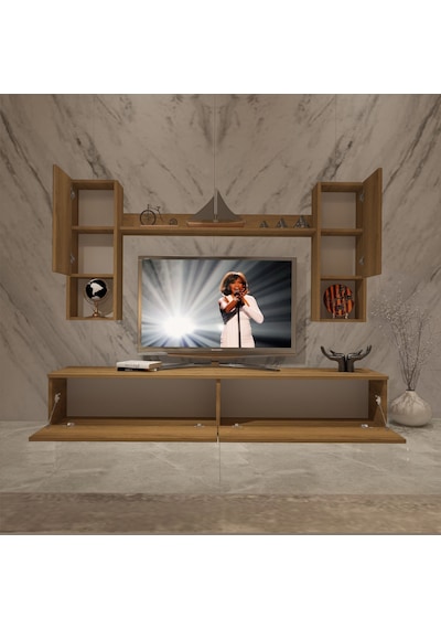 Decoraktiv Eko 5da Mdf Std Tv Ünitesi Tv Sehpası Pera