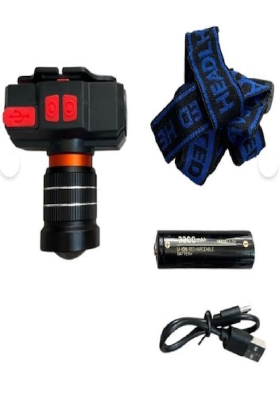 Wison Ws-2035 15 Wat 1500 Lümen Teleskobik Zoomlu Şarlı Kafa L...