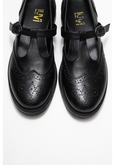 Luvishoes Luvi Shoes Janney Siyah Cilt Hakiki Deri Bantlı Kadın Loafer Ayakkabı SİYAH CİLT Luvishoes Luvi Shoes Janney Siyah Cilt Hakiki Deri Bantlı Kadın Loafer Ayakkabı SİYAH CİLT