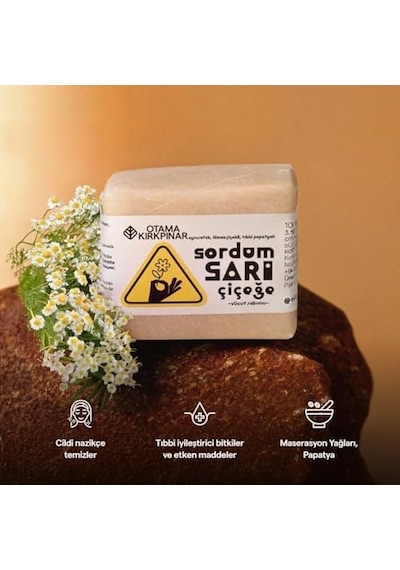 Otama Kırkpınar Sordum Sarı Çiçeğe Vücut Sabunu 3 Paketi 285 ML