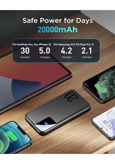 Joyroom Jr Qp190 20w 10000mah Powerbank Taşınabilir Şarj Aleti