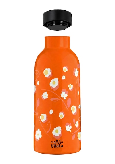 Mamawata Sunlight Paslanmaz Çelik Termos Matara 470 Ml Sızdırmaz Yalıtımlı Suluk Turuncu