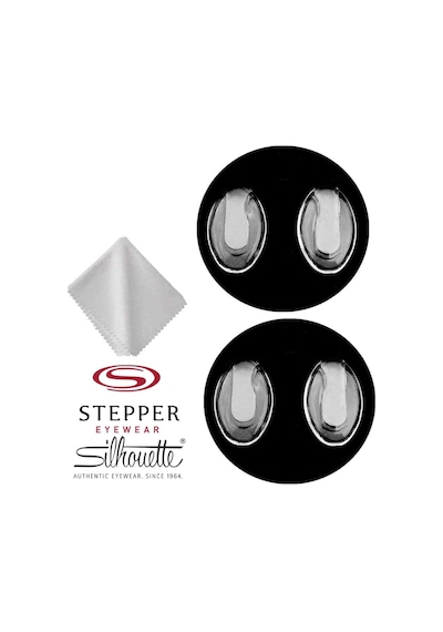 Stepper Titanium Ve Silhouette Gözlük Burunluk Plaket Ped 2 Çift