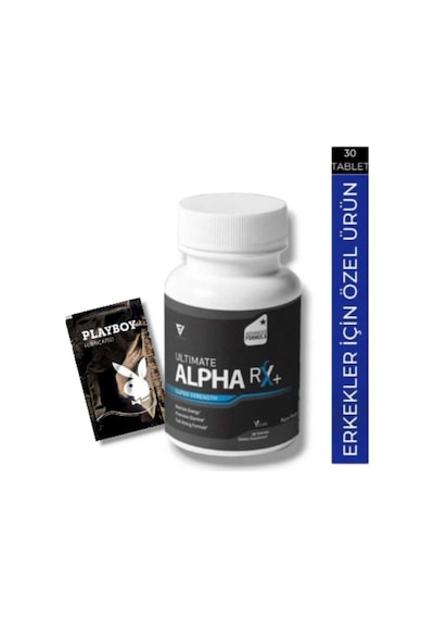 Alpha Rx Ultimate Erkeklere Özel Ürün 30 Lu Mucizevi Jel Hediye