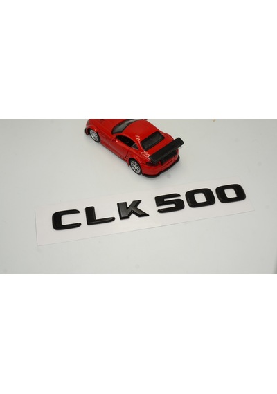 CLK 500 Bagaj Parlak Siyah ABS 3M 3D Yazı Logo
