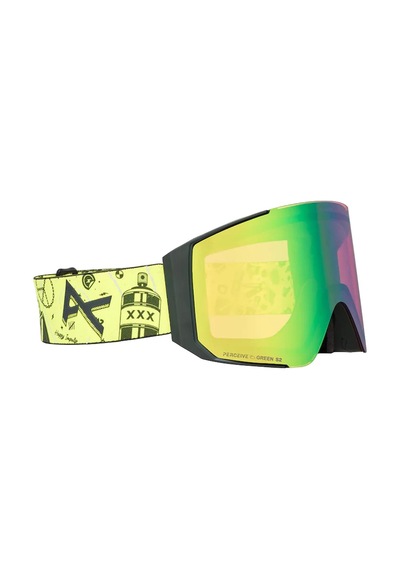 Anon Burton Sync Goggles + Lens + Mfi Face Mask Unisex Yeşil Goggle 30558 Yeşil