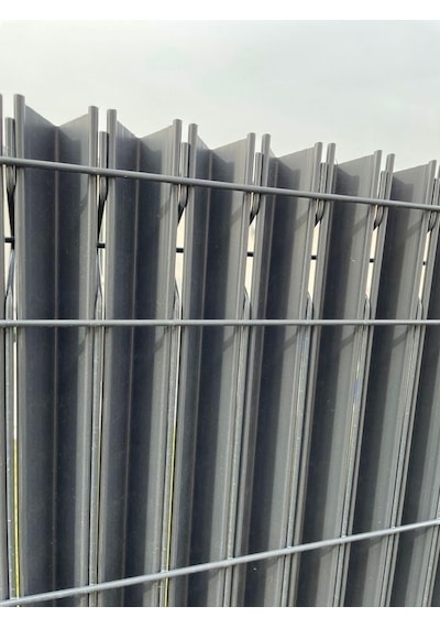 Bahçe Çiti Kaplama Bahçe Çiti Seperatörü Euro Panel Tel Kaplama 3d Model Antrasit 0.75m
