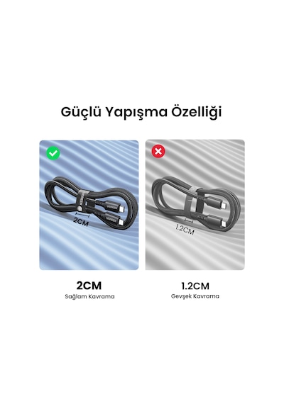 Ugreen Kablo Düzenleyici Cırt Band 2 Metre, 40354