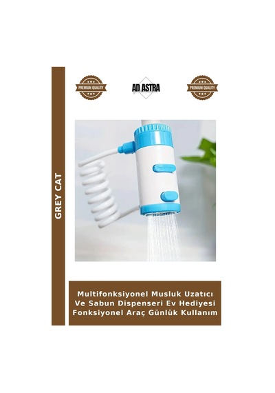 Multifonksiyonel Musluk Uzatıcı Ve Sabun Dispenseri Ev Hediyesi Fonksiyonel Araç Günlük Kullanım Çok Renkli