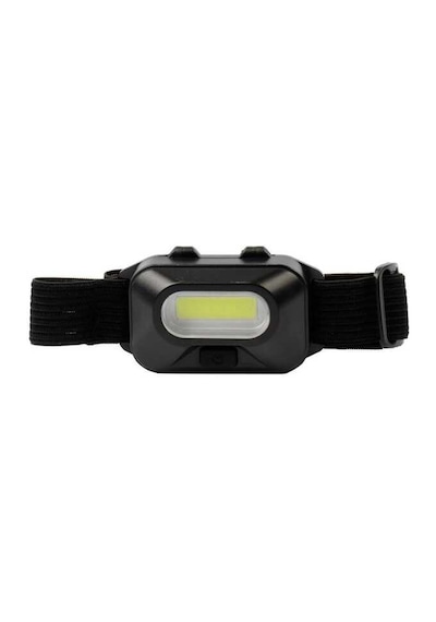 PANTHER PT-5019 3AAA 5W COB LED PİLLİ KAFA LAMBASI Siyah