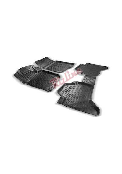 Mitsubishi L200 2005-2019 Rizline 3D Araca Özel Havuzlu Paspas